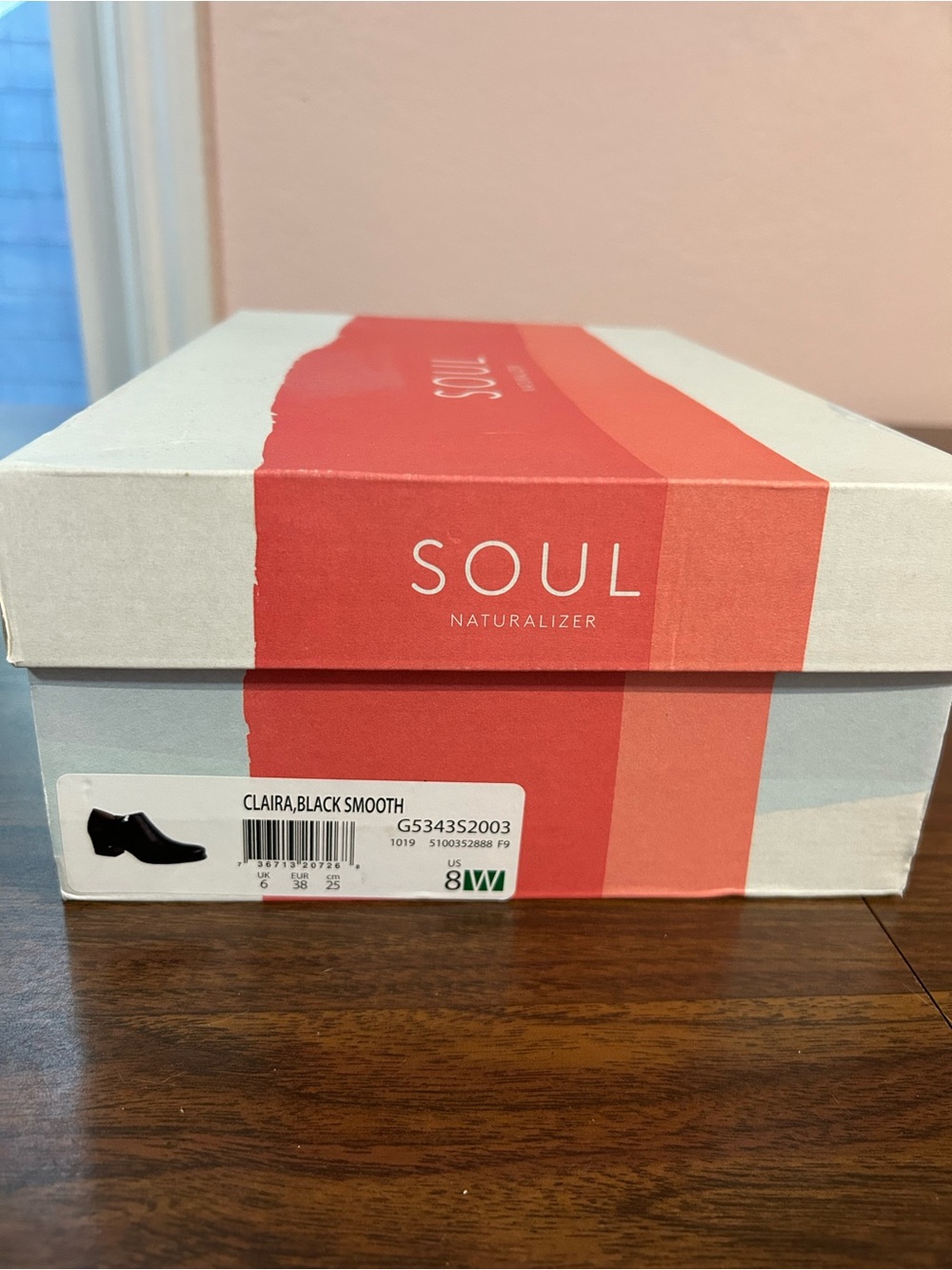 SOUL Naturalizer Claira Black Ankle Boots 8 Wide